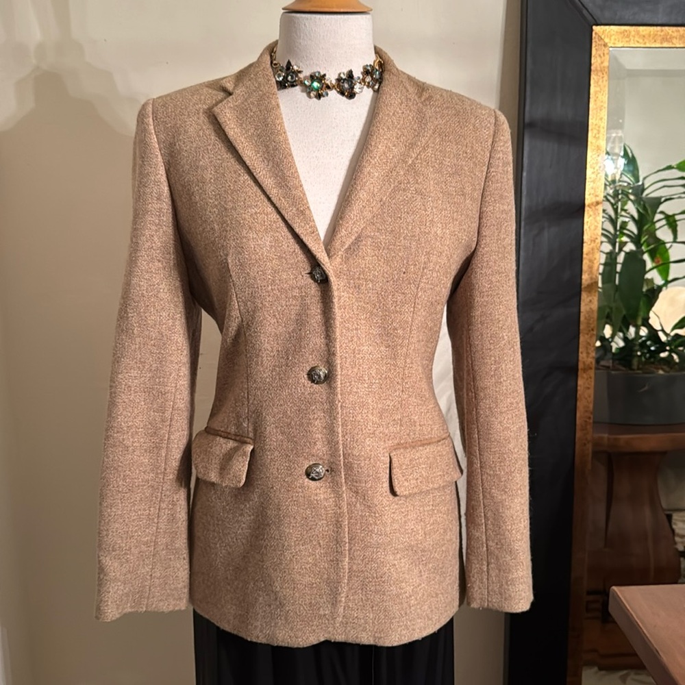 Ralph Lauren Single Breast Wool Blazer